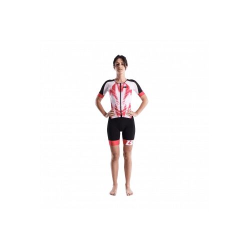 ZEROD Trifonction racer ttsuit femme - Taille : L - Couleur : PINK VIVACITY