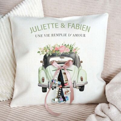 cadeauxfolies Housse de coussin personnalisée Mariage, Cadeau pour femme / copine, Cadeau romantique, Cadeau mariage, Petits cadeaux, Cadeau, Idée cadeau - Publicité cadeauxfolies Housse de coussin personnalisée Mariage, Cadeau pour femme / copine, Cadeau romantique, Cadeau mariage, Petits cadeaux, Cadeau, Idée cadeau - Publicité