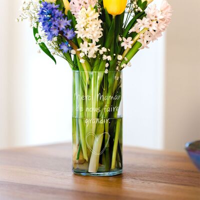 Troppotogo - Vaso Personalizzato con Testo e Simbolo - Glass - Vase - Publicité Troppotogo - Vaso Personalizzato con Testo e Simbolo - Glass - Vase - Publicité