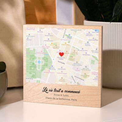 cadeauxfolies Tableau personnalisé en bois Là où tout a commencé, Cadeau romantique, Cadeau mariage, Petits cadeaux, Cadeau, Idée cadeau - Publicité cadeauxfolies Tableau personnalisé en bois Là où tout a commencé, Cadeau romantique, Cadeau mariage, Petits cadeaux, Cadeau, Idée cadeau - Publicité