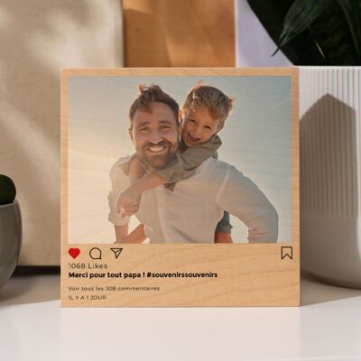 cadeauxfolies Photo sur bois personnalisée - Design Instagram, Cadeaux Photo, Cadeaux maman, Cadeaux rigolos, Cadeau romantique, Cadeau mariage, Cadeau, Idée cadeau - Publicité cadeauxfolies Photo sur bois personnalisée - Design Instagram, Cadeaux Photo, Cadeaux maman, Cadeaux rigolos, Cadeau romantique, Cadeau mariage, Cadeau, Idée cadeau - Publicité
