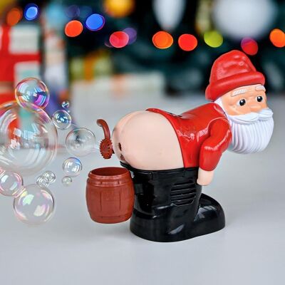 cadeauxfolies Père Noël à bulles de savon - Publicité cadeauxfolies Père Noël à bulles de savon - Publicité