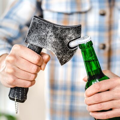 Décapsuleur Hache Winkee Axe - Décapsuleur de bière vintage unique - Publicité Décapsuleur Hache Winkee Axe - Décapsuleur de bière vintage unique - Publicité