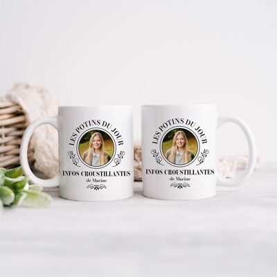 Troppotogo - Spill the Tea - Manche Blanche - 330 ml - Mug - Publicité Troppotogo - Spill the Tea - Manche Blanche - 330 ml - Mug - Publicité