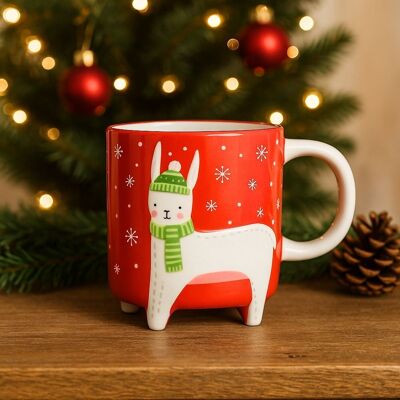 cadeauxfolies Tasse lapin Hiver - Publicité cadeauxfolies Tasse lapin Hiver - Publicité