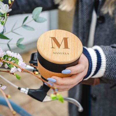 troppotogo - Bicchiere da Viaggio Personalizzato con Monogramma - Publicité troppotogo - Bicchiere da Viaggio Personalizzato con Monogramma - Publicité