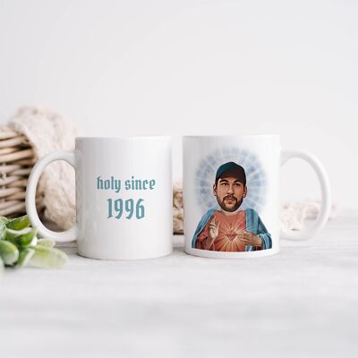 troppotogo - Tazza Personalizzata Aureola con Viso e Testo - Mug - Publicité troppotogo - Tazza Personalizzata Aureola con Viso e Testo - Mug - Publicité