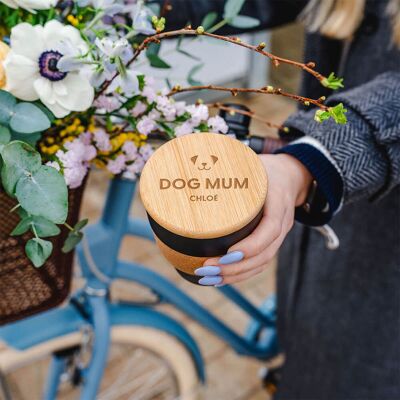 troppotogo - Bicchiere da Viaggio Personalizzato avec Symbole et Texte - Capacité 300 ml - Matériau: liège - Mug de voyage - Publicité troppotogo - Bicchiere da Viaggio Personalizzato avec Symbole et Texte - Capacité 300 ml - Matériau: liège - Mug de voyage - Publicité