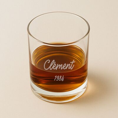 Verre à Whisky Personnalisé avec Texte Cadeau pour Lui, Ami, Frère, Papa - Verre à Whisky - Publicité Verre à Whisky Personnalisé avec Texte Cadeau pour Lui, Ami, Frère, Papa - Verre à Whisky - Publicité