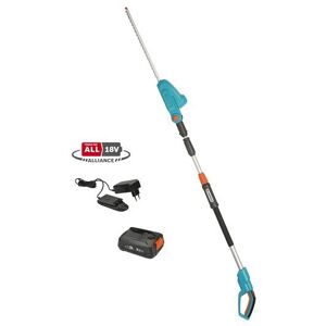 GARDENA Taille haie telescopique sans fil THS 4218V P4A Kit pret a lemploi 14732 20