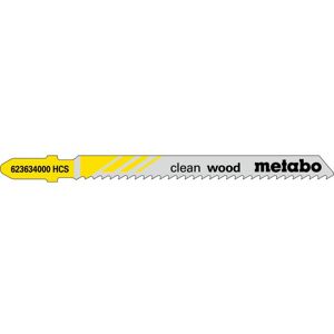 Metabo 100 Lames de scies sauteuses, bois, profess. 74 / 2,5 mm (623703000)