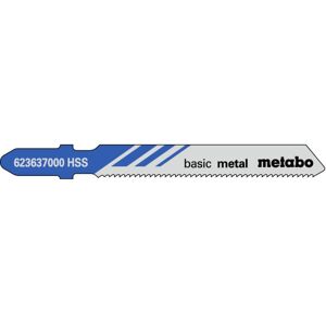 Metabo 25 Lames de scies sauteuses, metal, classic, 51/ 1,2 mm (623692000)