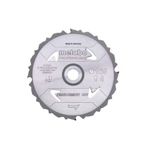 METABO Lame de scie coupe fibrociment - professionnelle, 190x2,2/1,6x30 Z4 DFZ 5° (628297000)