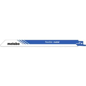 Metabo 5 lames de scies sabres, metal, flexibles, 225 x 0,9 mm (631494000)