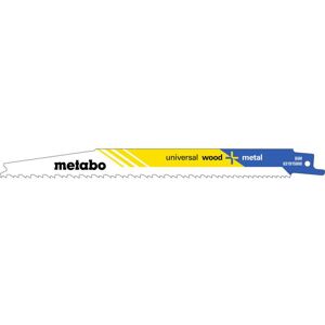 Metabo 5 lames de scies sabres, B+M, pionier, 200 x 1,25 mm (631915000)