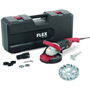 Flex LD 18-7 150 R, Kit TH-Jet Meuleuse beton puissante 1800 W pour poncer pres du mur, 150 mm