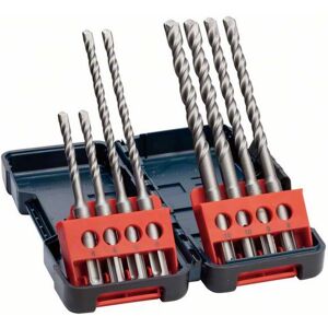 Bosch COFFRET DE 8 FORETS SDS PLUS-3, TOUGH BOX, 6 - 10 MM