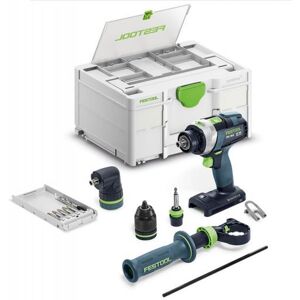 Festool Perceuse visseuse a percussion sans fil QUADRIVE TPC 184 I Basic Set 577625