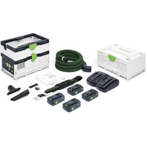 Festool Aspirateurs sans fil CLEANTEC CTLC SYS HPC 4,0 I-Plus