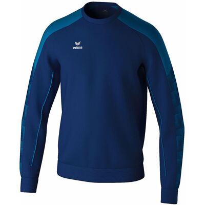 Erima Evo Star Sweatshirt - Homme Bleu - Publicité Erima Evo Star Sweatshirt - Homme Bleu - Publicité