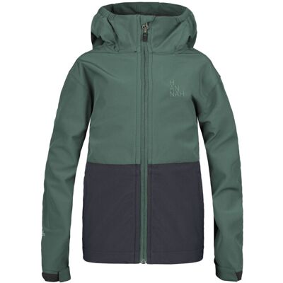 Hannah WAT JR Forêt Sombre/Anthracite/Kaki Veste softshell - Vêtements pour garçons - Publicité Hannah WAT JR Forêt Sombre/Anthracite/Kaki Veste softshell - Vêtements pour garçons - Publicité