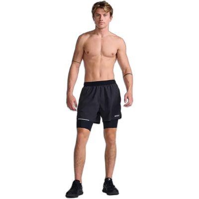 2XU Short Aero 2-en-1 Noir/Argent XL/2XL - Vêtements de sport - Publicité 2XU Short Aero 2-en-1 Noir/Argent XL/2XL - Vêtements de sport - Publicité