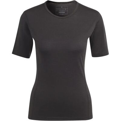 adidas XPERIOR MERINO 200 couche de base à manches courtes - Femmes - Noir - Publicité adidas XPERIOR MERINO 200 couche de base à manches courtes - Femmes - Noir - Publicité