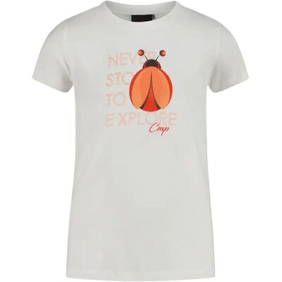 CMP T-Shirt Décontracté pour Filles - T-Shirt - Publicité CMP T-Shirt Décontracté pour Filles - T-Shirt - Publicité