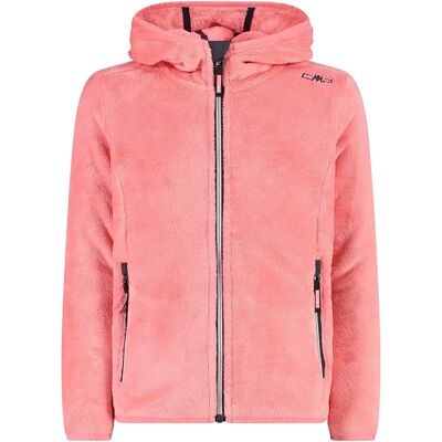 Veste polaire à capuche Rose CMP - Veste - Publicité Veste polaire à capuche Rose CMP - Veste - Publicité