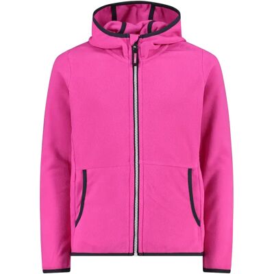 Veste CMP Kid G à Capuche Fixe Rose - Veste - Publicité Veste CMP Kid G à Capuche Fixe Rose - Veste - Publicité