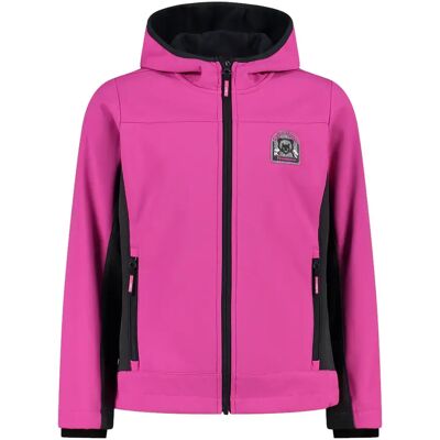 Veste de ski enfant Cmp Kid G avec capuche fixe Rose - Publicité Veste de ski enfant Cmp Kid G avec capuche fixe Rose - Publicité