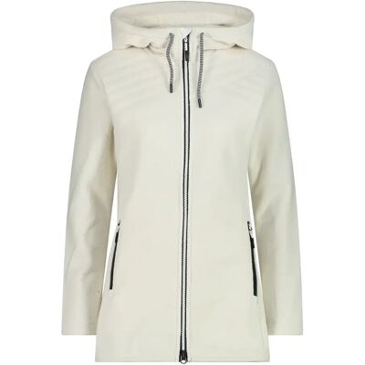 Veste femme cmp à capuche fixe - Extérieur beige - 46 - Publicité Veste femme cmp à capuche fixe - Extérieur beige - 46 - Publicité