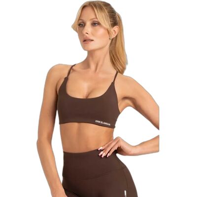 Brassière dos nu femme Gym Glamour Open XS - Publicité Brassière dos nu femme Gym Glamour Open XS - Publicité