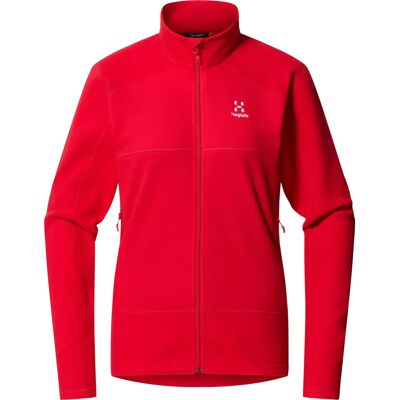 Haglöfs Buteo Mid Veste Femme Rouge Vif - XL - Publicité Haglöfs Buteo Mid Veste Femme Rouge Vif - XL - Publicité