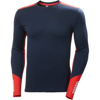Sous maillot en laine de mérinos col rond Helly Hansen Lifa L - Publicité Sous maillot en laine de mérinos col rond Helly Hansen Lifa L - Publicité