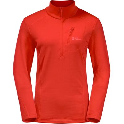 Jack Wolfskin Kolbenberg HZ Orange L - Pull en fleece - Publicité Jack Wolfskin Kolbenberg HZ Orange L - Pull en fleece - Publicité