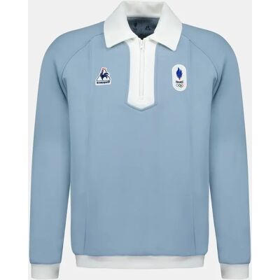 Le Coq Sportif Sweatshirt n°1 France Olympique 2026 2XL - Publicité Le Coq Sportif Sweatshirt n°1 France Olympique 2026 2XL - Publicité