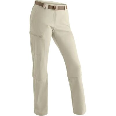 Maier Sports Arolla Femmes beige pantalon outdoor avec zip - Hosen - Publicité Maier Sports Arolla Femmes beige pantalon outdoor avec zip - Hosen - Publicité