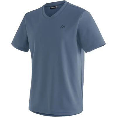 Maier Sports Wali T-shirt Bleu à V - Vêtements de sport - Publicité Maier Sports Wali T-shirt Bleu à V - Vêtements de sport - Publicité