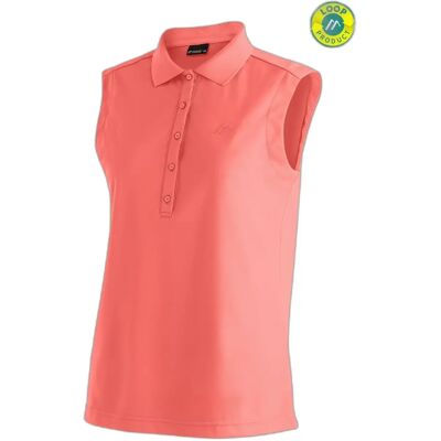 Maier Sports Ulrike Sans Manches Rose - Polo Sans Manches - Publicité Maier Sports Ulrike Sans Manches Rose - Polo Sans Manches - Publicité