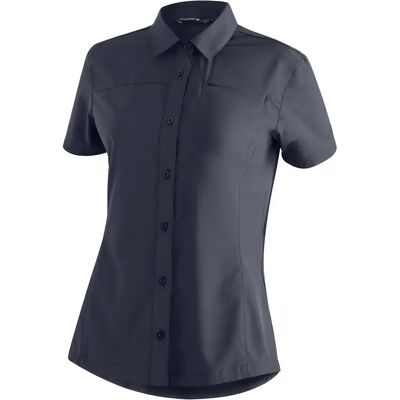 Maier Sports - Magos S/S W - bleu foncé - 44 - Blouse - Publicité Maier Sports - Magos S/S W - bleu foncé - 44 - Blouse - Publicité