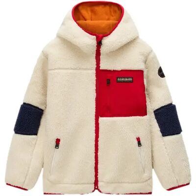 Veste à capuche zippé enfant Napapijri Yupik 12 ans - Publicité Veste à capuche zippé enfant Napapijri Yupik 12 ans - Publicité