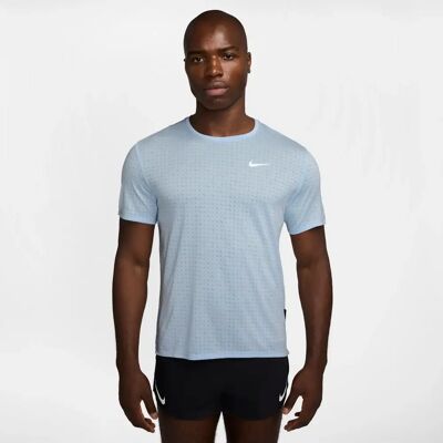 Nike - Camiseta Running - Bleu - L - T-shirt - Publicité Nike - Camiseta Running - Bleu - L - T-shirt - Publicité