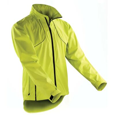 Veste légère Spiro S185X Neon Lime Trail et Course - Publicité Veste légère Spiro S185X Neon Lime Trail et Course - Publicité