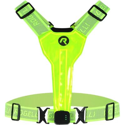 Gilet réfléchissant avec LED Rogelli TU - Publicité Gilet réfléchissant avec LED Rogelli TU - Publicité