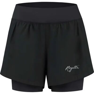 Rogelli Essential 2-en-1 Short de course - Short de course - Publicité Rogelli Essential 2-en-1 Short de course - Short de course - Publicité