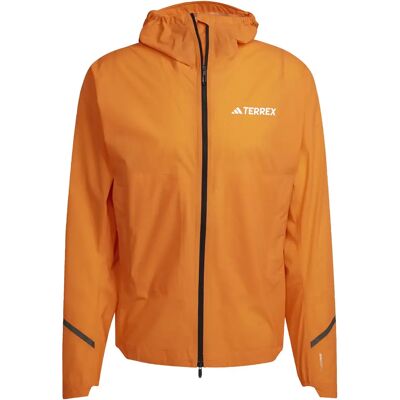 Veste de trail adidas Terrex Xperior 2.5 couches Climaproof - Homme - Orange - Publicité Veste de trail adidas Terrex Xperior 2.5 couches Climaproof - Homme - Orange - Publicité