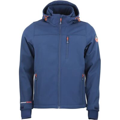 Veste à capuche softshell Peak Mountain Claude 2XL - Publicité Veste à capuche softshell Peak Mountain Claude 2XL - Publicité