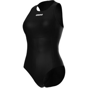 Maillot de bain 1 pièce femme Arena Team Solid Noir 44 Femme - Publicité