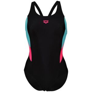 Maillot de bain 1 pièce femme Arena Panel Noir 36 Femme - Publicité